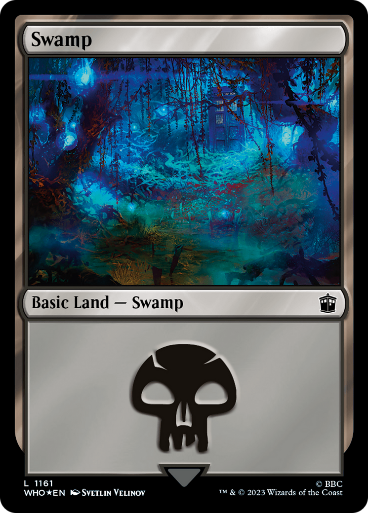 Swamp (1161) (Surge Foil) [WHO - 1161]