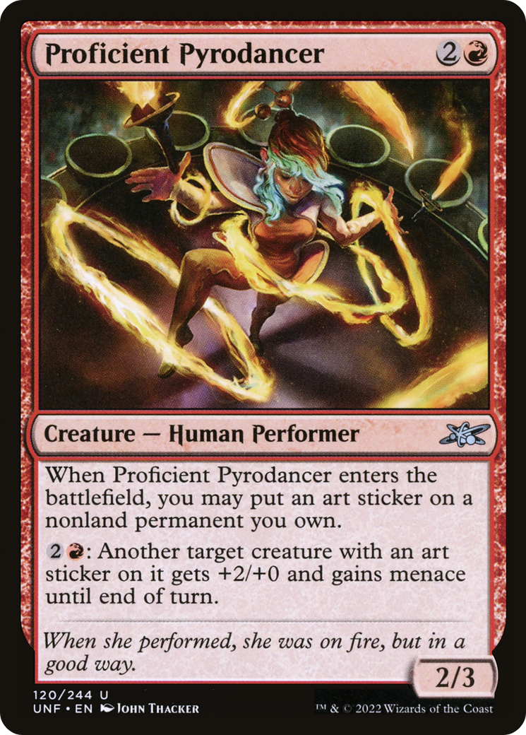 Proficient Pyrodancer [UNF - 120]