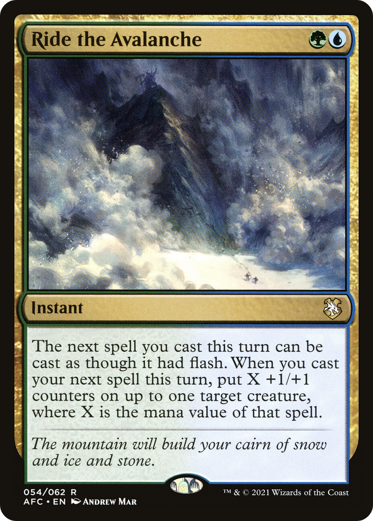 Ride the Avalanche [AFC - 54]