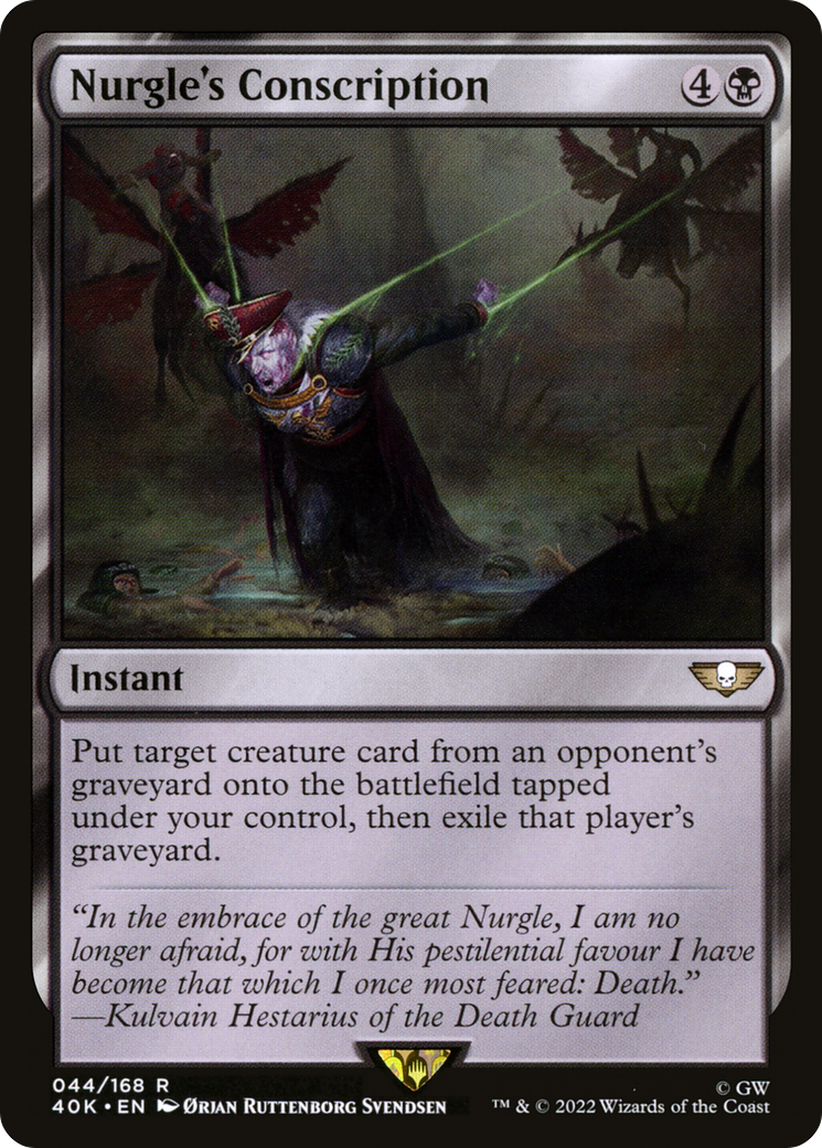 Nurgle's Conscription [40K - 44]