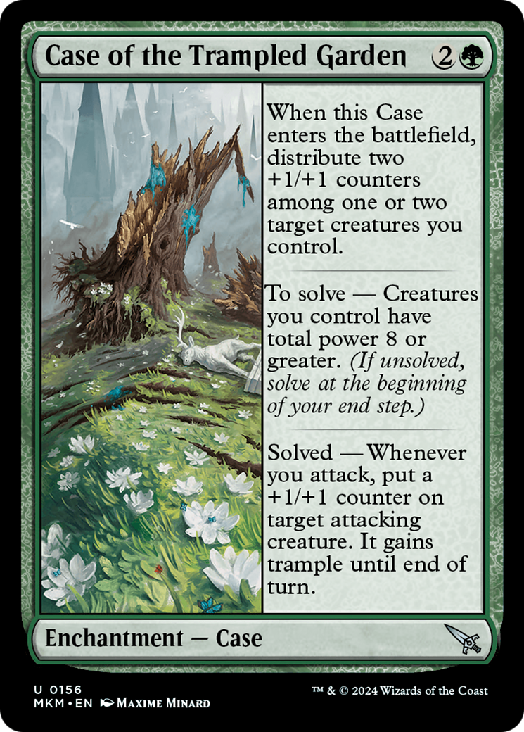 Case of the Trampled Garden [MKM - 156]