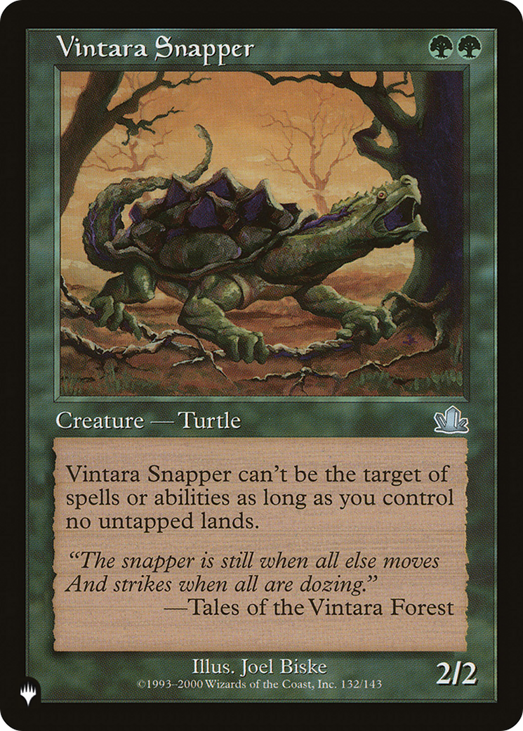 Vintara Snapper [LIST - 132/143]