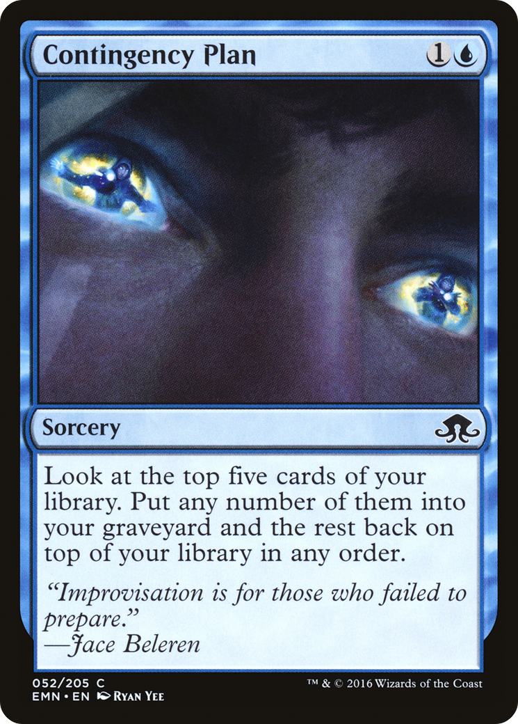 Contingency Plan [EMN - 52]