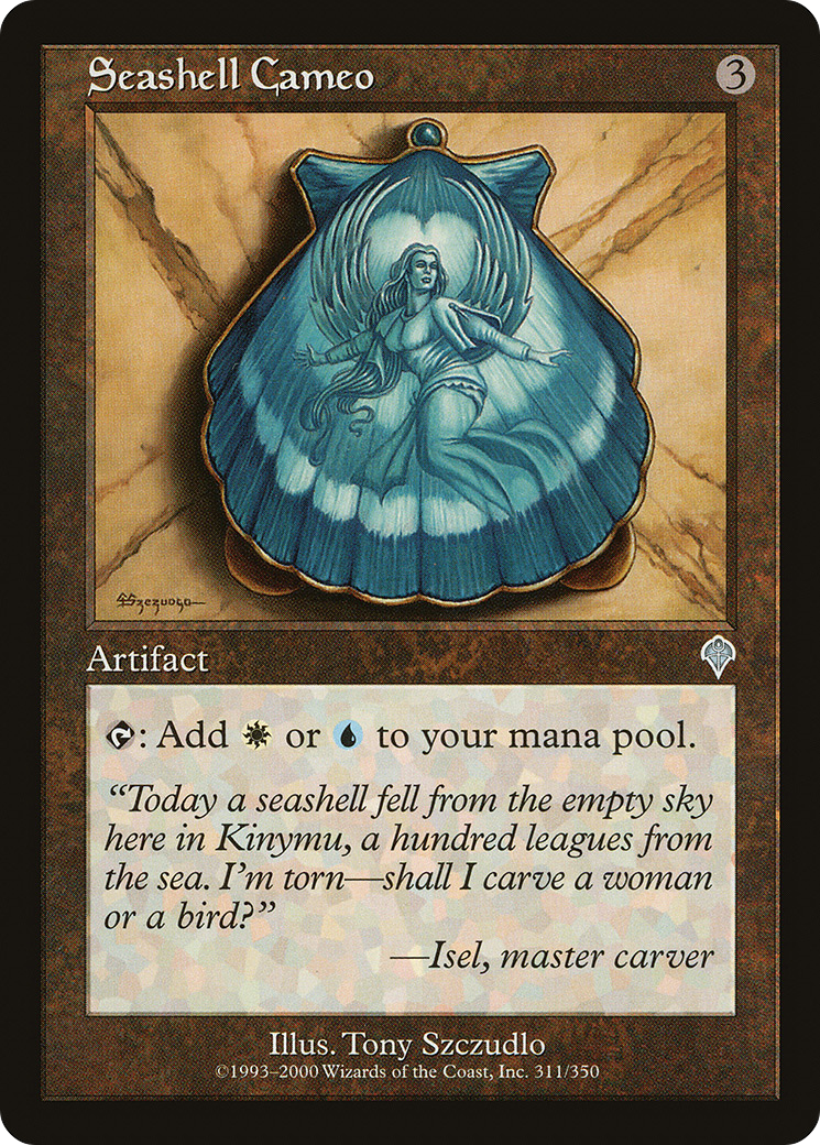 Seashell Cameo (INV-311) - Invasion