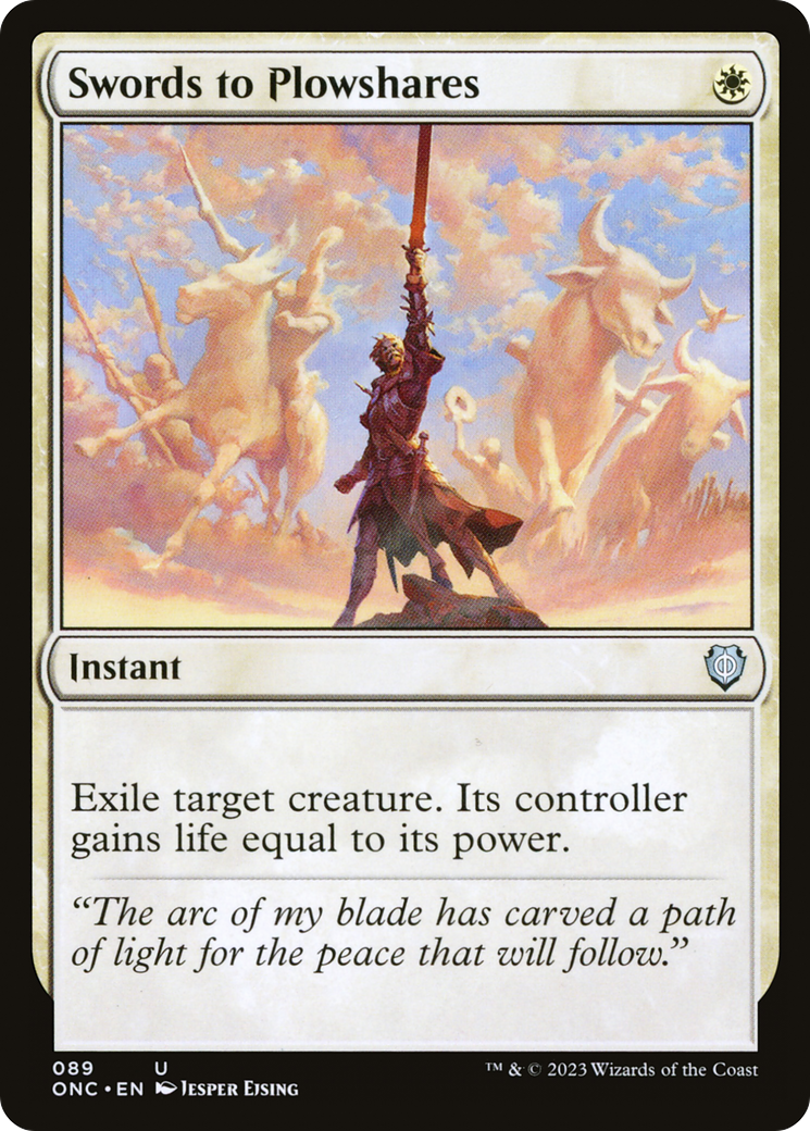 Swords to Plowshares [ONC - 89]