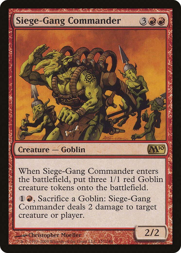 Siege-Gang Commander [M10 - 157]