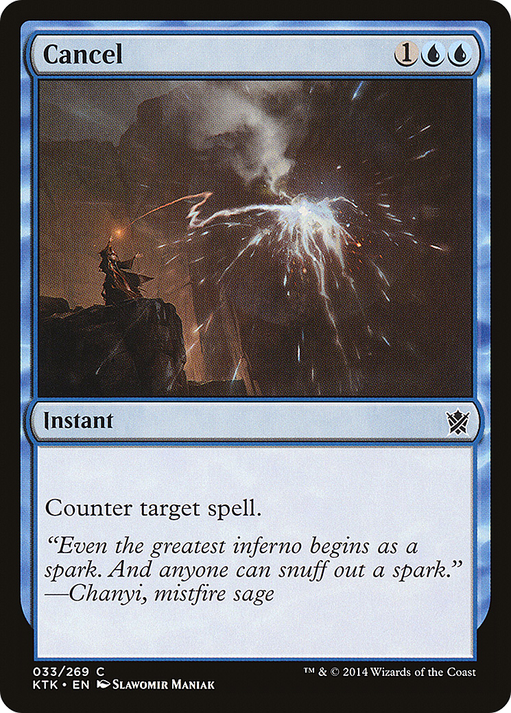 Cancel [KTK - 33]