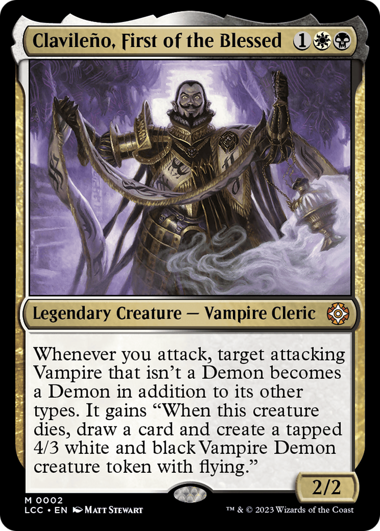 Clavileno, First of the Blessed [LCC - 2]