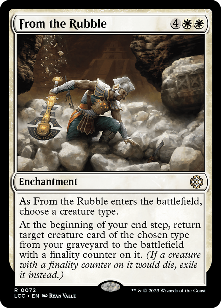 From the Rubble [LCC - 72]