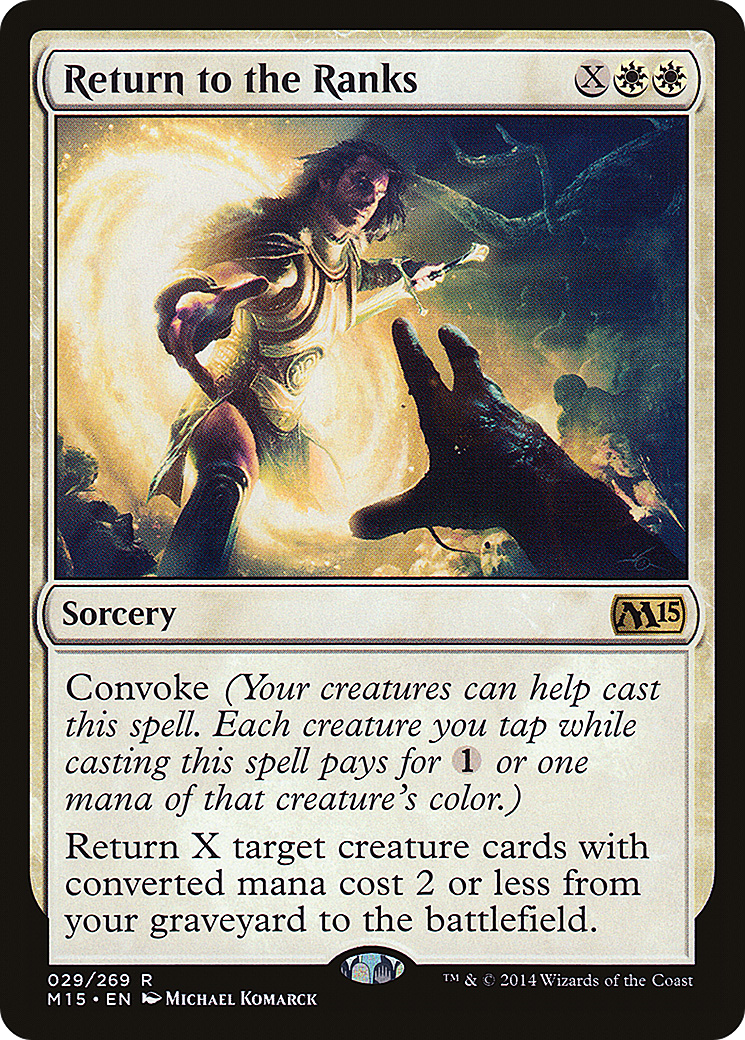 Return to the Ranks [M15 - 29]
