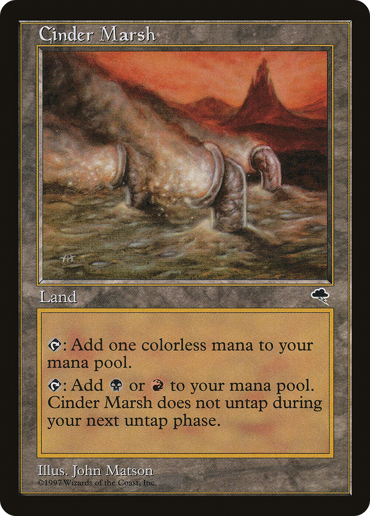 Cinder Marsh (TMP-317) - Tempest