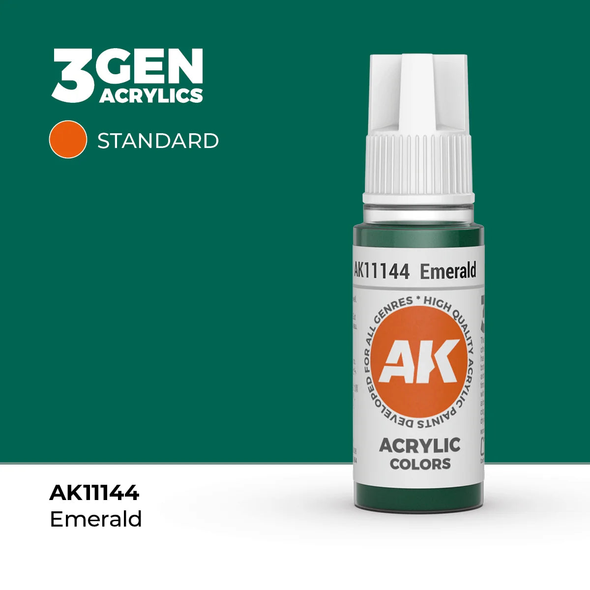 AK Interactive 3G Acrylic Emerald 17ml