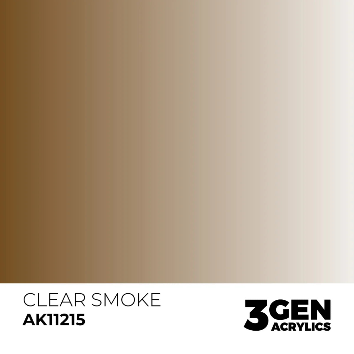 AK Interactive 3G Acrylic Clear Smoke 17ml