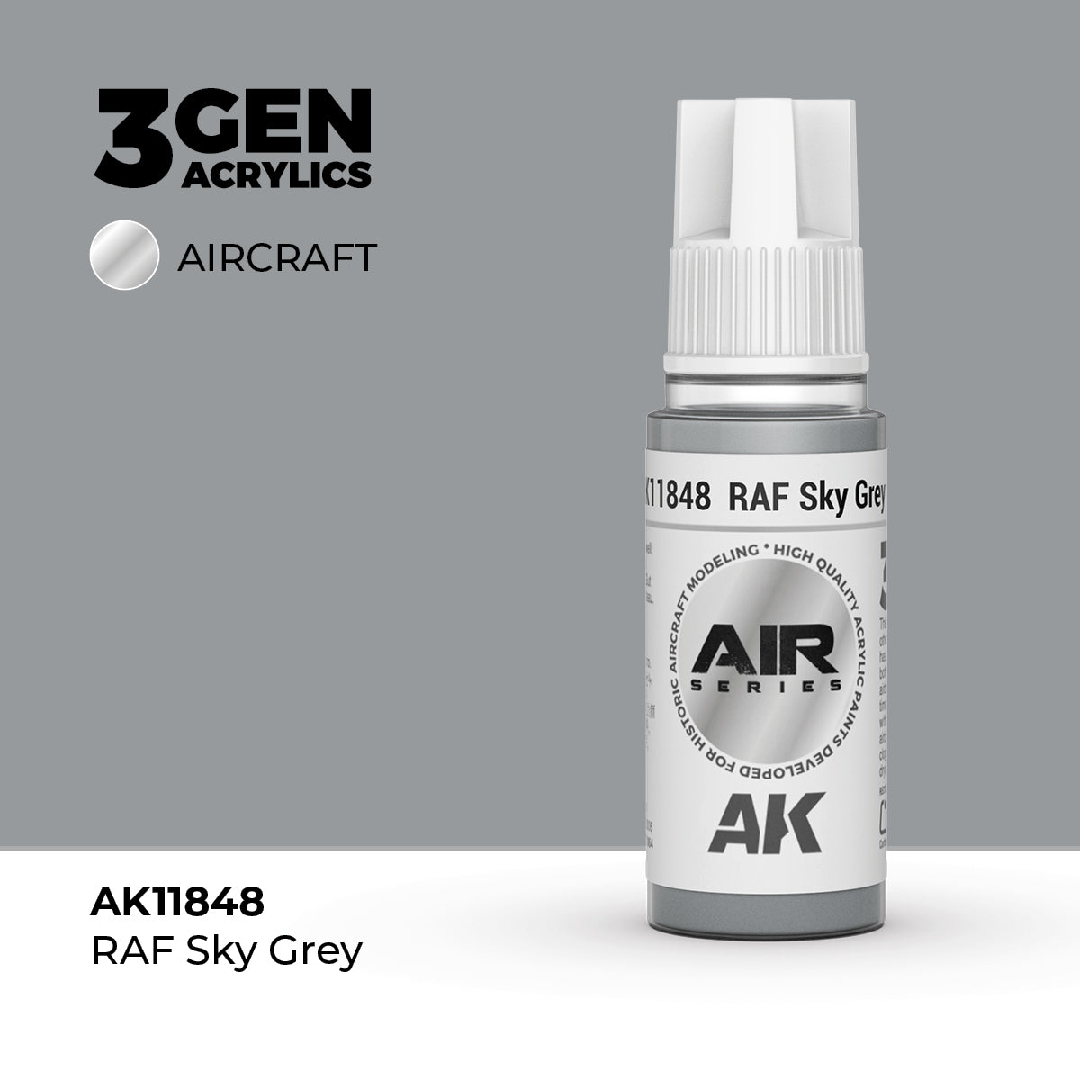 AK Interactive 3G Air - RAF Sky Grey