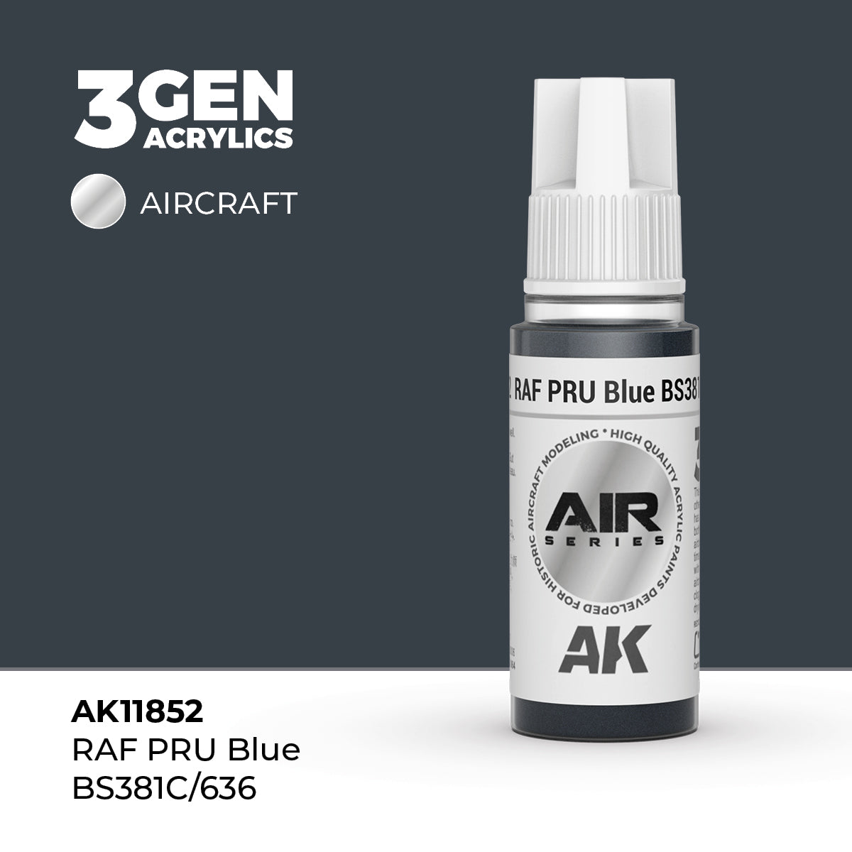 AK Interactive 3G Air - RAF PRU Blue BS381C/636