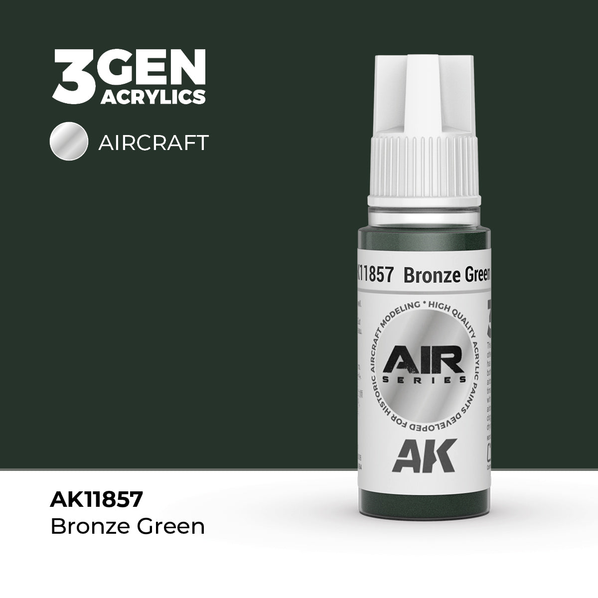 AK Interactive 3G Air - Bronze Green