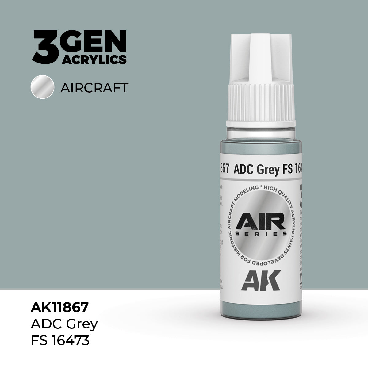AK Interactive 3G Air - ADC Grey FS 16473
