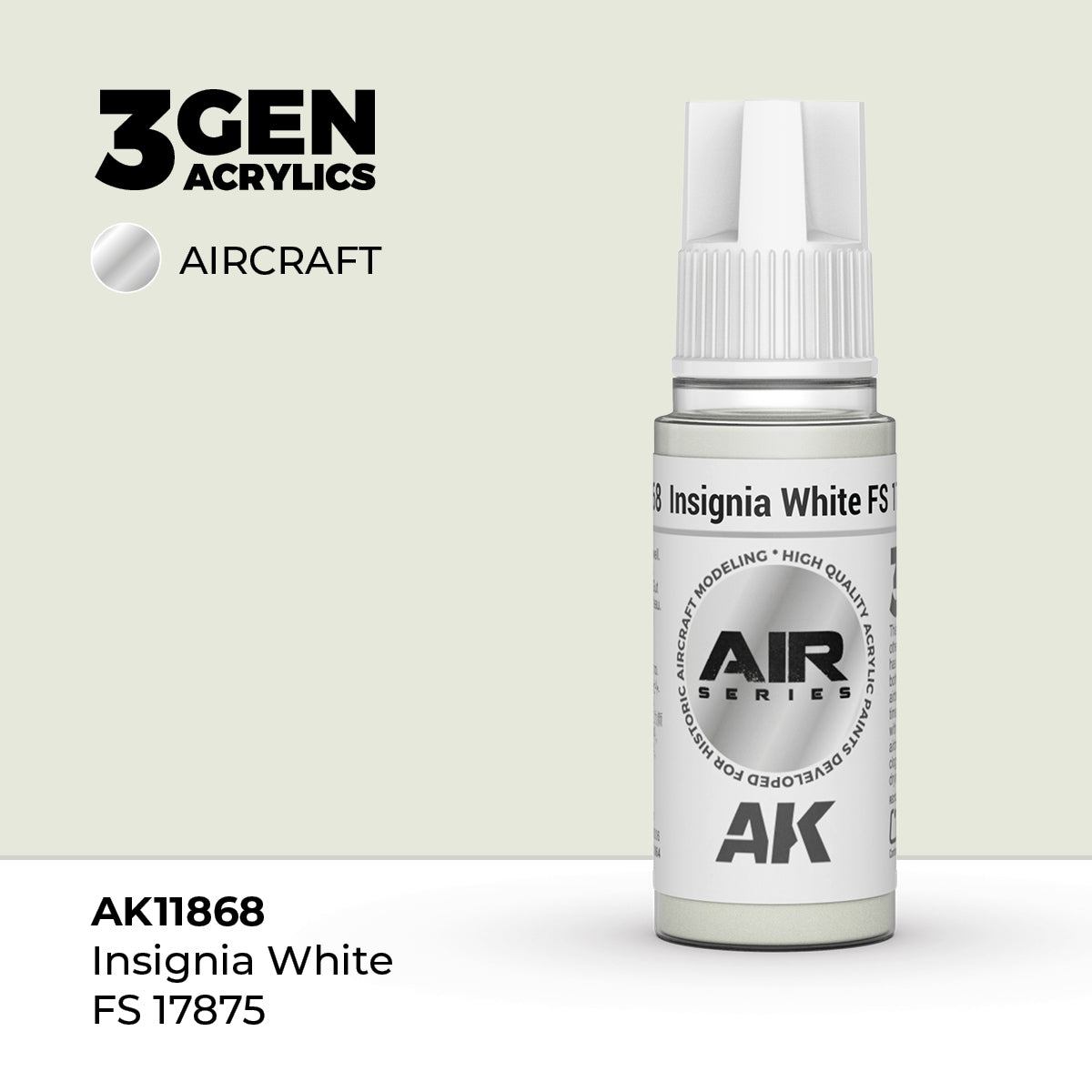 AK Interactive 3G Air - Insignia White FS 17875