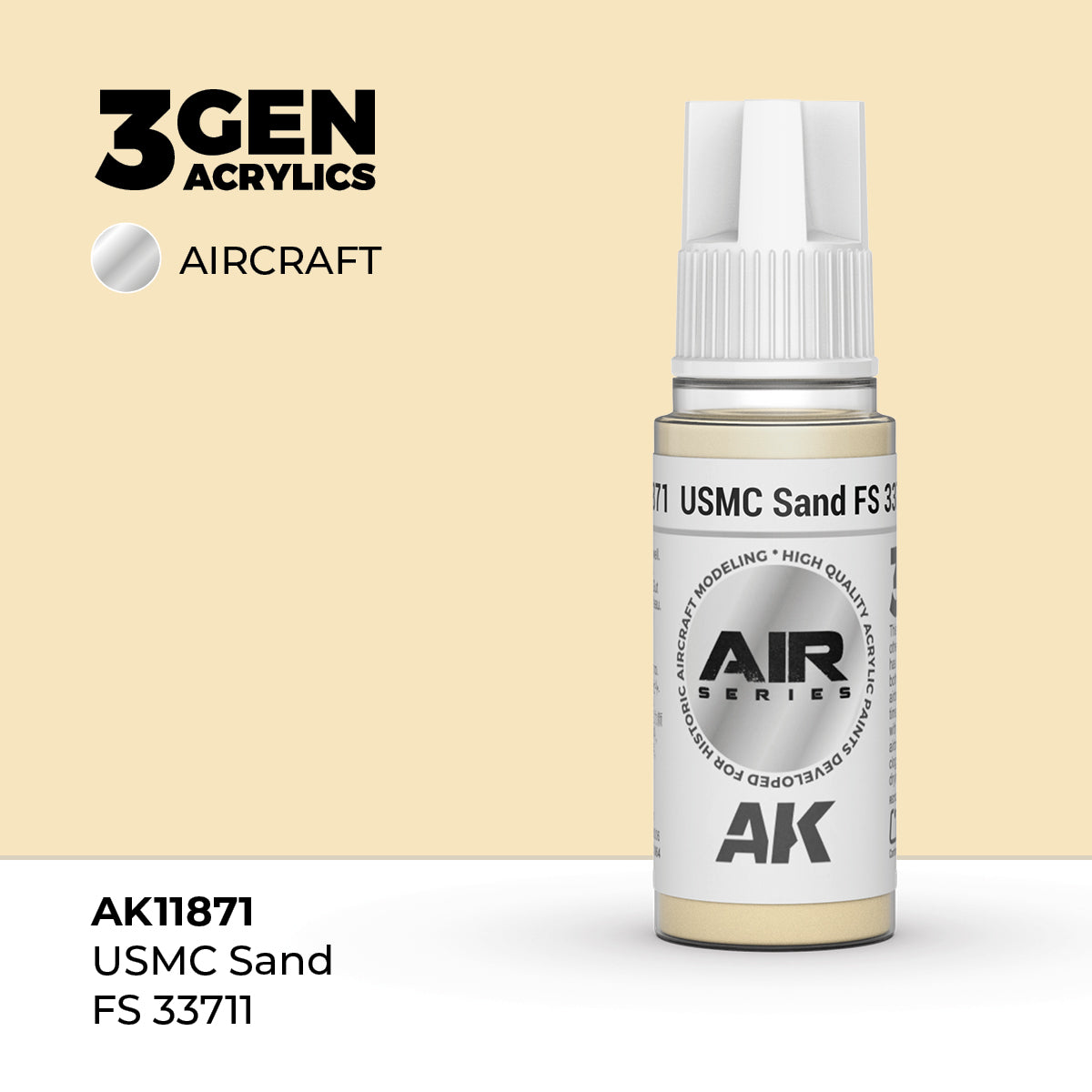 AK Interactive 3G Air - USMC Sand FS 33711