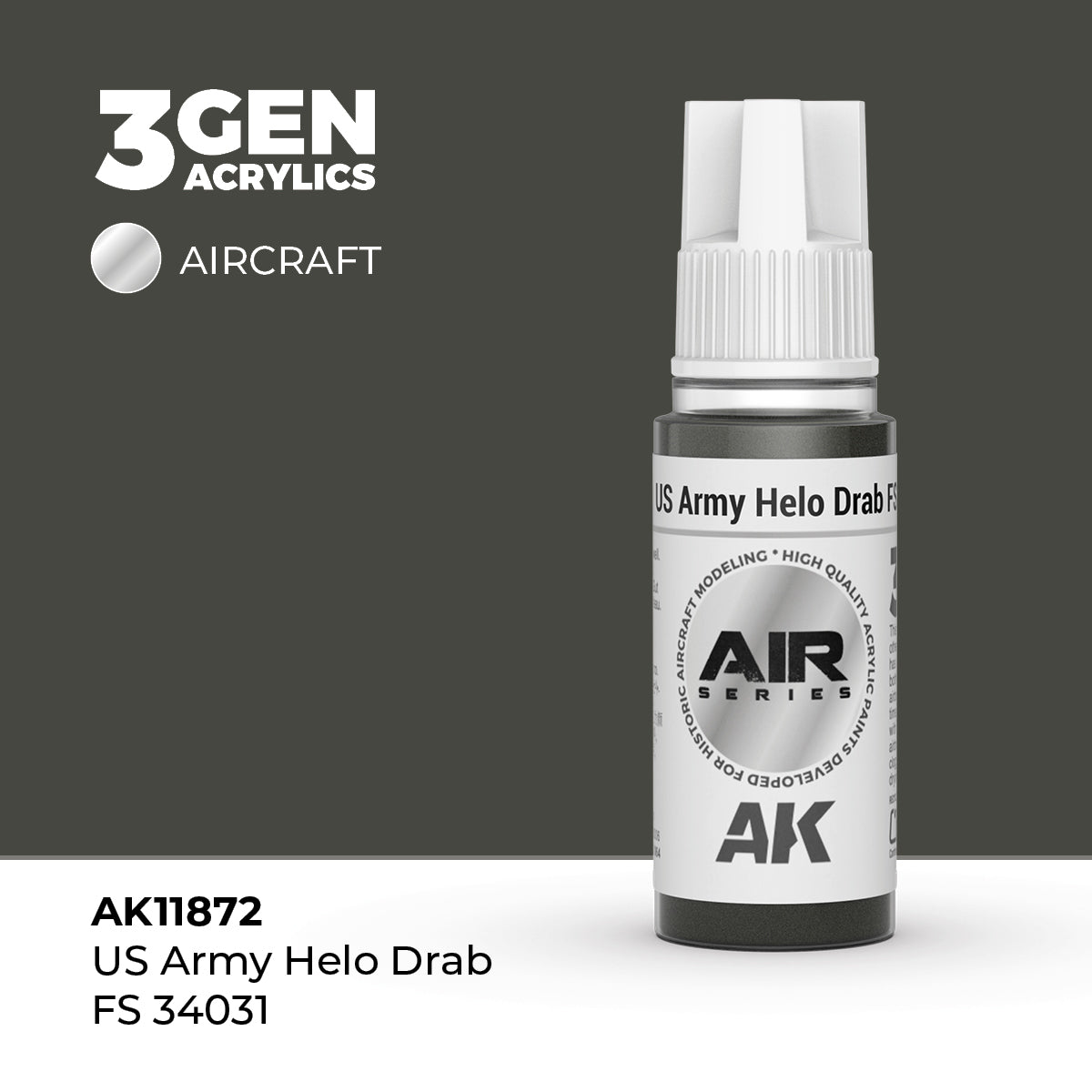 AK Interactive 3G Air - US Army Helo Drab FS 34031
