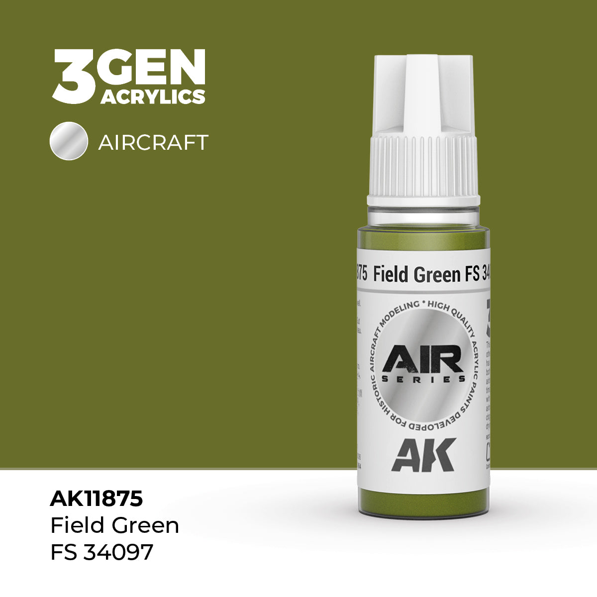 AK Interactive 3G Air - Field Green FS 34097
