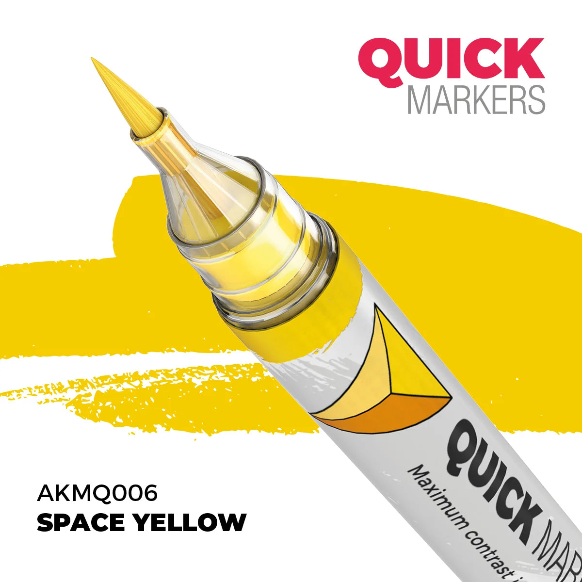AK Interactive Space Yellow - Quick Marker
