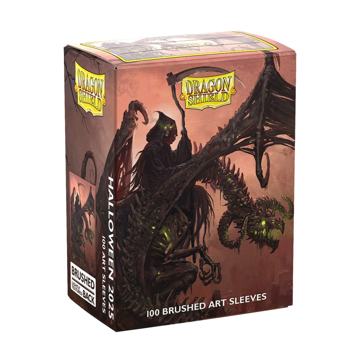 Dragon Shield Brushed Art Sleeve - Halloween Dragon 2025 Standard 100ct