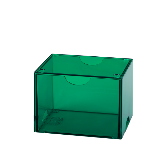 Dragon Shield: Strong Box - 100+ Card Deck Box - Clear Green