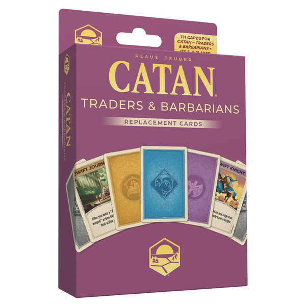 Catan - Traders & Barbarians: 6th Edition Replacement Cards