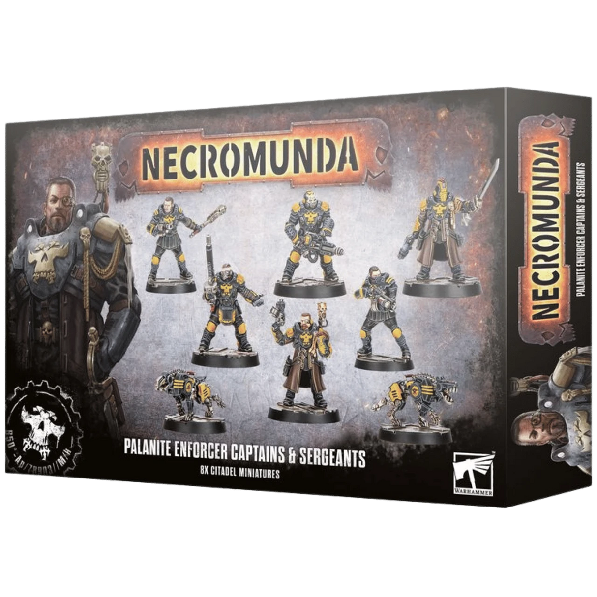 Necromunda: Palanite Enforcer Captains & Sergeants