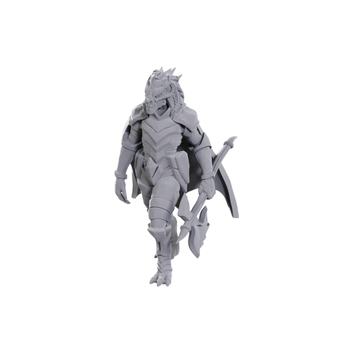 Nolzur's Marvelous Unpainted Miniatures - Dragonborn of Tiamat