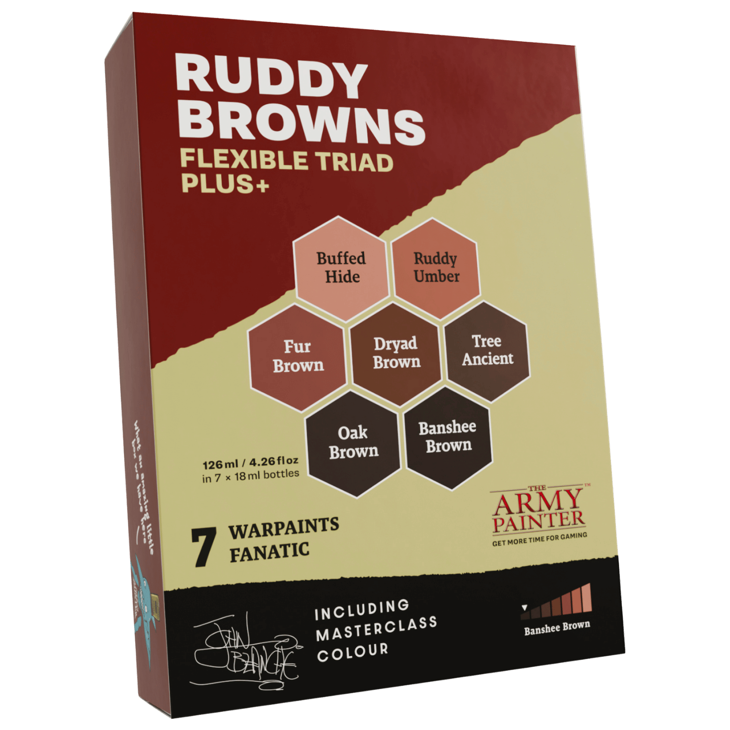 Warpaints Fanatic - Flexible Triad PLUS+ - Ruddy Browns