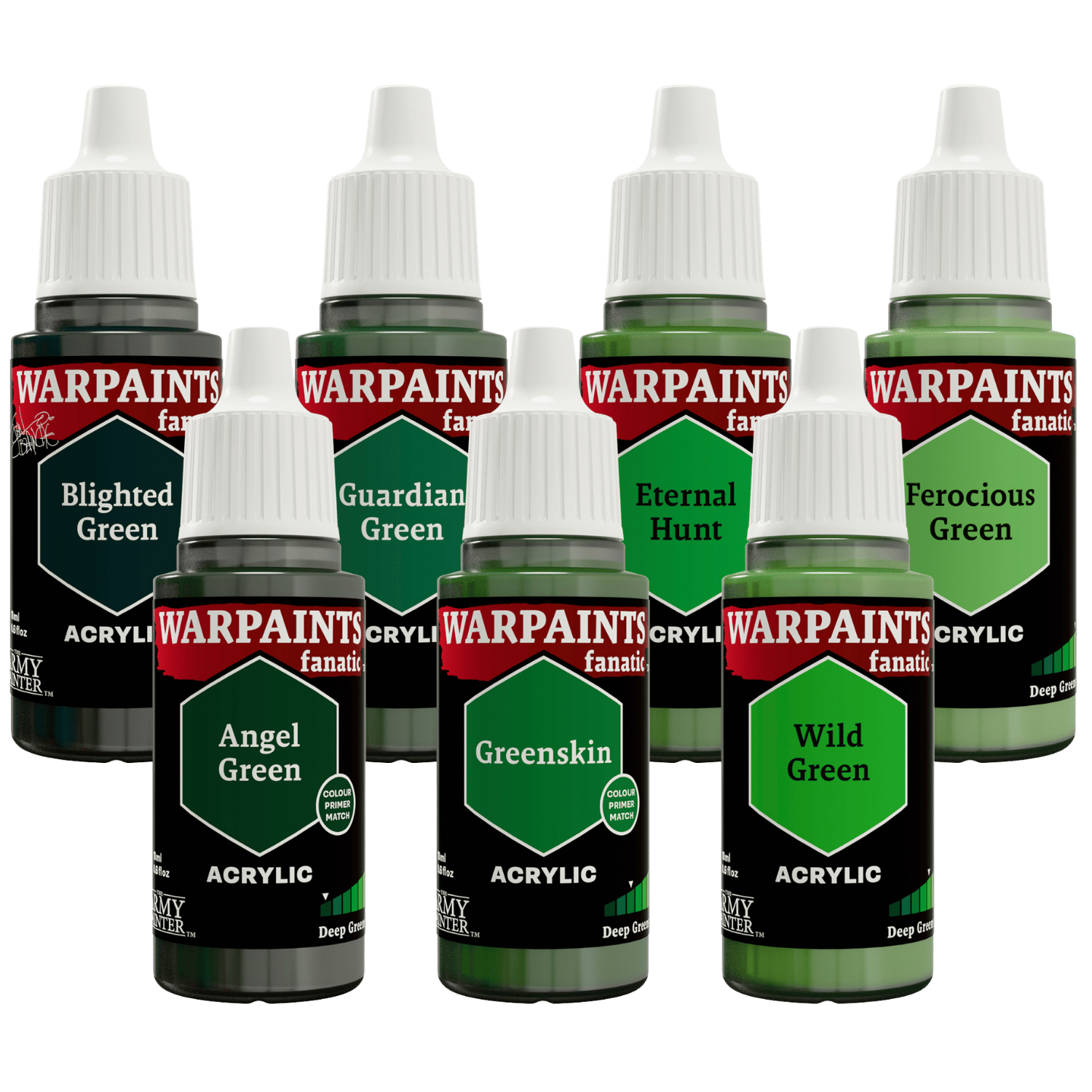 Warpaints Fanatic - Flexible Triad PLUS+ - Deep Green