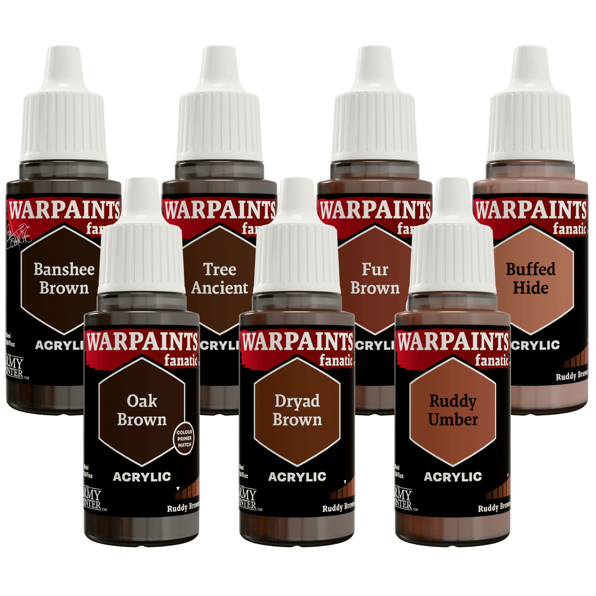 Warpaints Fanatic - Flexible Triad PLUS+ - Ruddy Browns