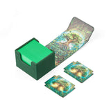 Standard Stained Glass Deck Box - Mythical Forest