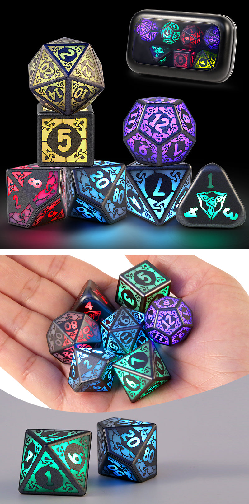 LED D&D Dice