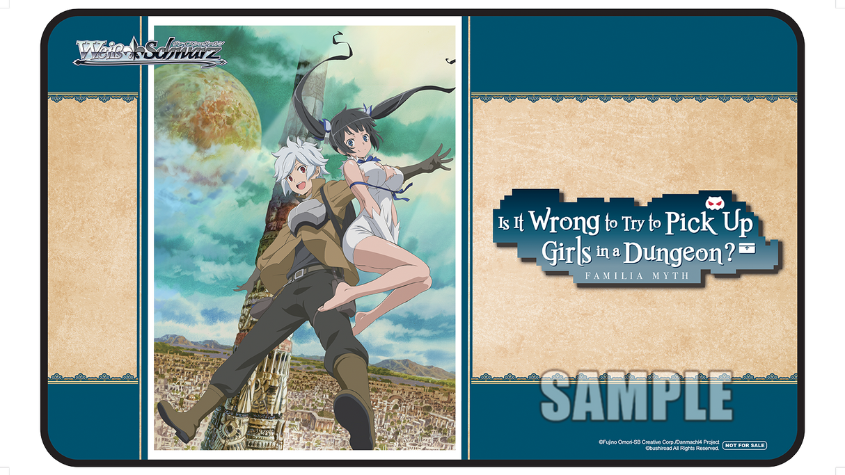 Is it Wrong to Try to Pick Up Girls in a Dungeon? Playmat