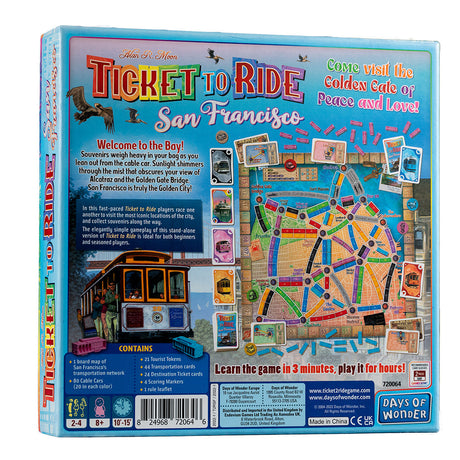 Ticket to Ride - San Francisco