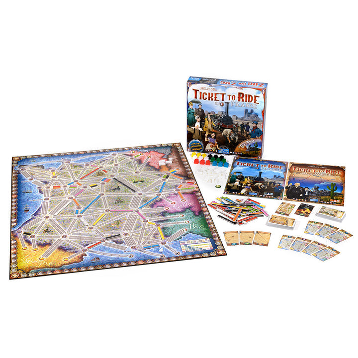 Ticket to Ride - France-Old West Map 6