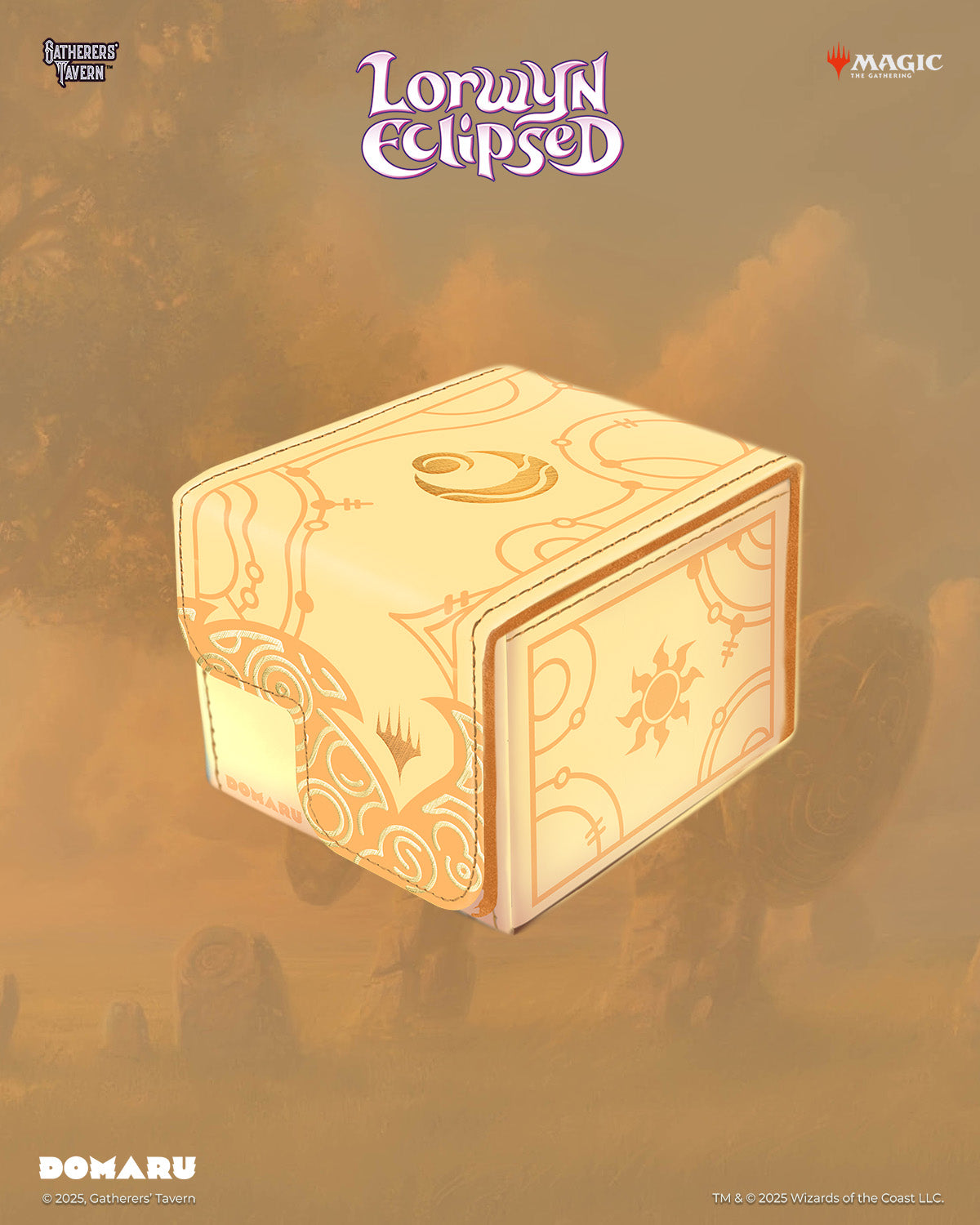 MTG Gatherers' Tavern - Domaru Deck Box - Lorwyn Eclipsed - Morningtide White