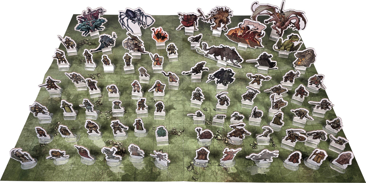 Dragonbane Friends & Foes Standee Set