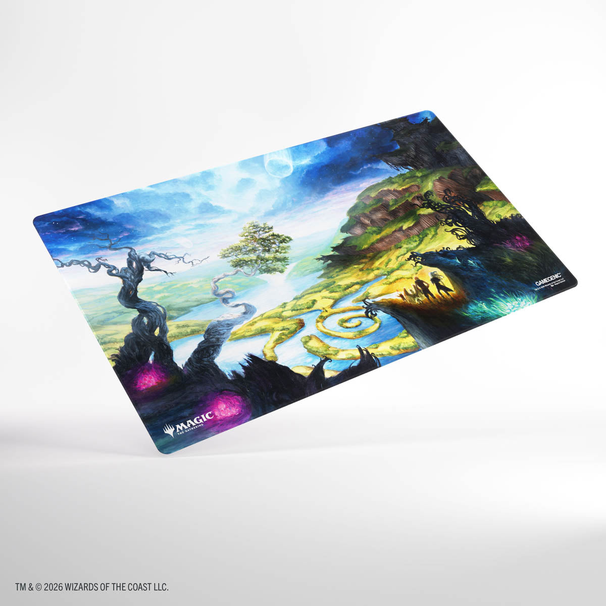 Magic: The Gathering | Lorwyn Eclipsed Shiny Playmat - Evolving Wilds