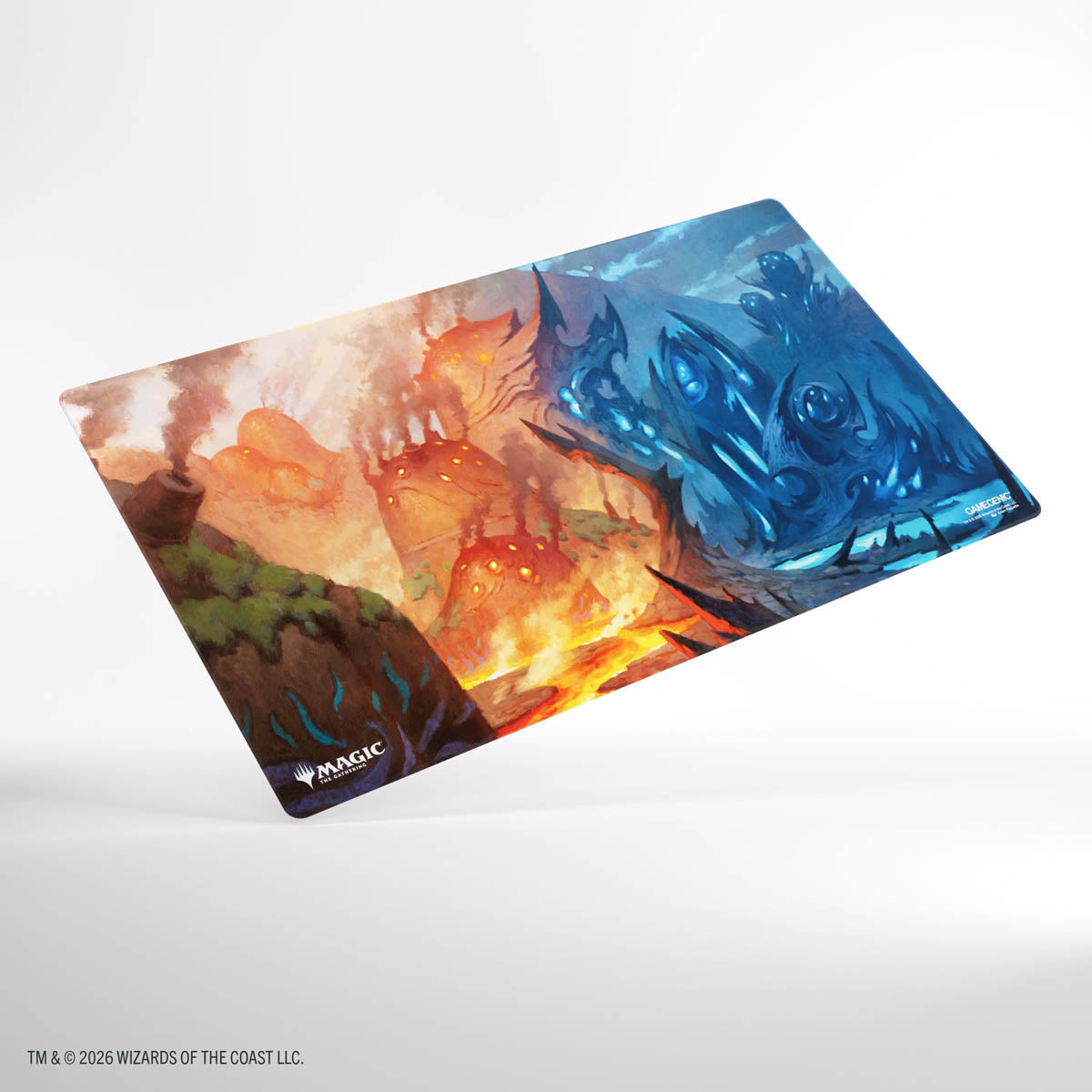 Magic: The Gathering | Lorwyn Eclipsed Shiny Playmat - Steam Vents