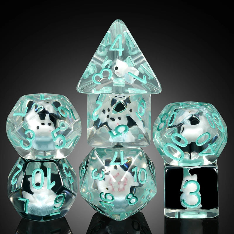 Resin Dice (7) - Kitten