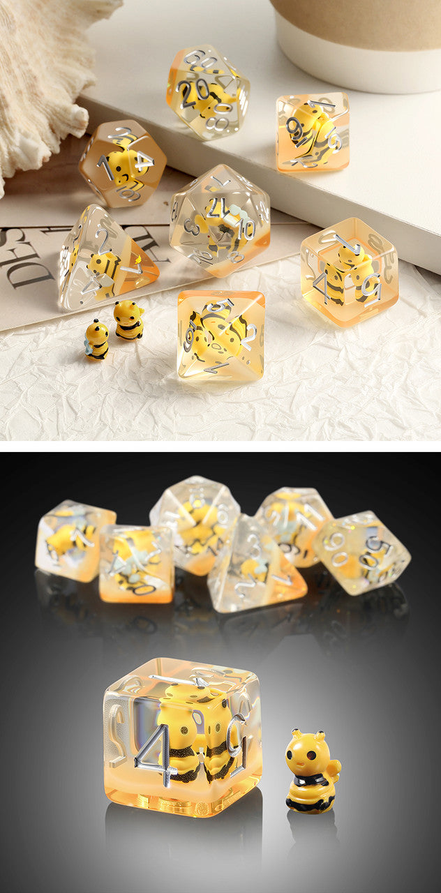 Resin Dice (7) - BEE