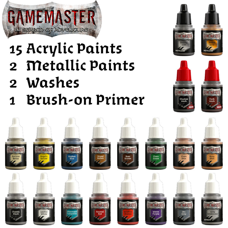 Gamemaster Character Starter Role Playing Paint Set