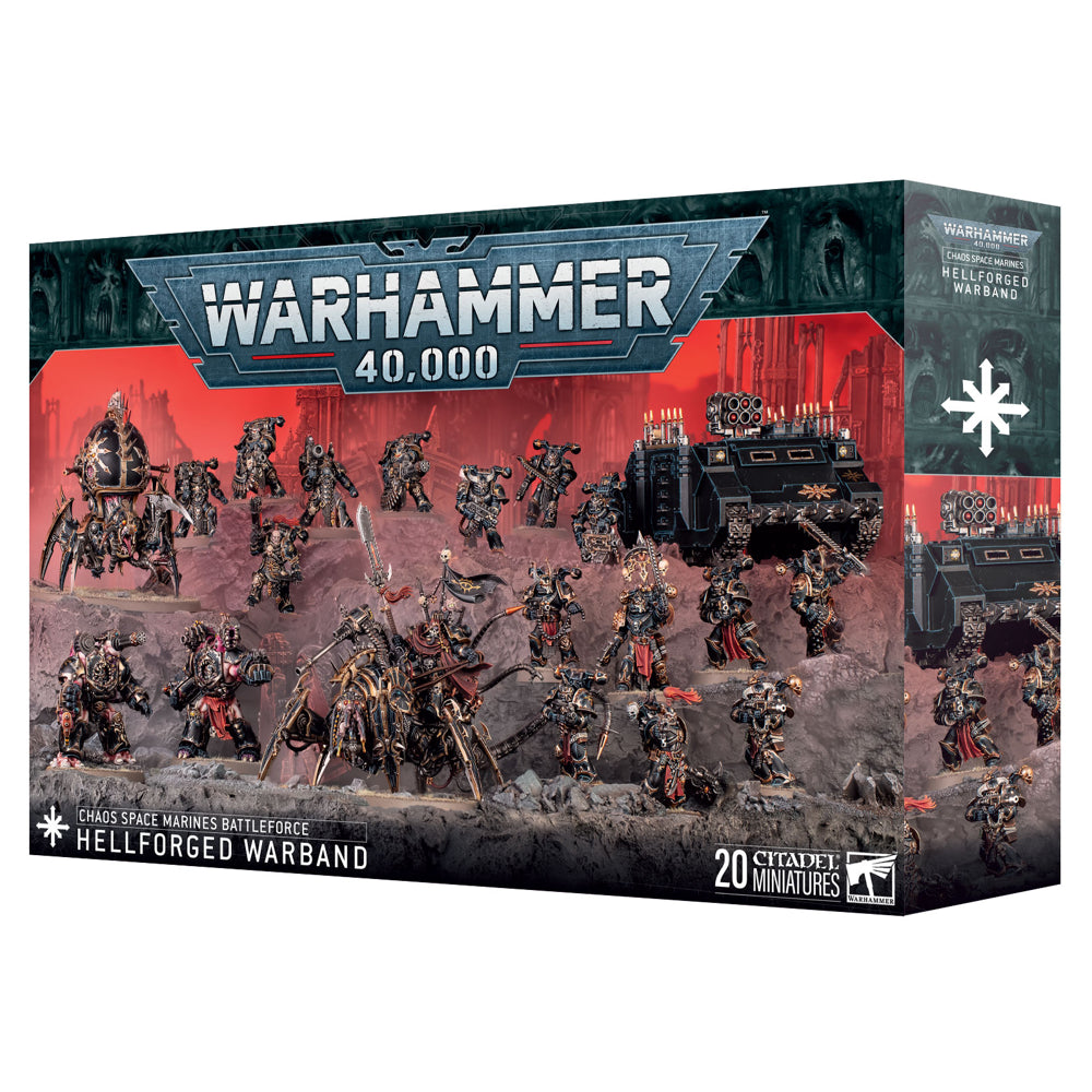 Warhammer: 40k - Chaos Space Marines Battleforce: Hellforged Warband
