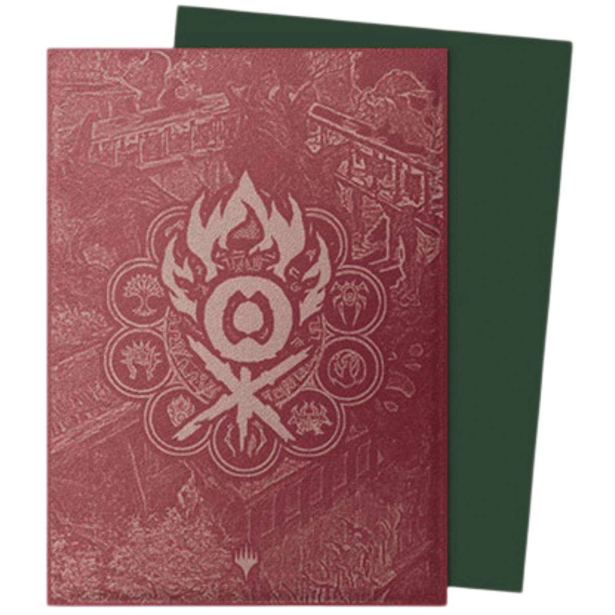 Dragon Shield Sleeves: Standard Matte Dual Art Magic the Gathering Guildpact Series - Gruul Clans
