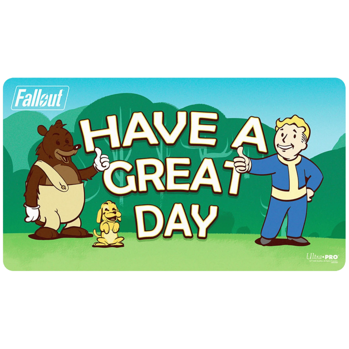 Ultra Pro Playmat: Fallout - Vault Boy "Have a Great Day