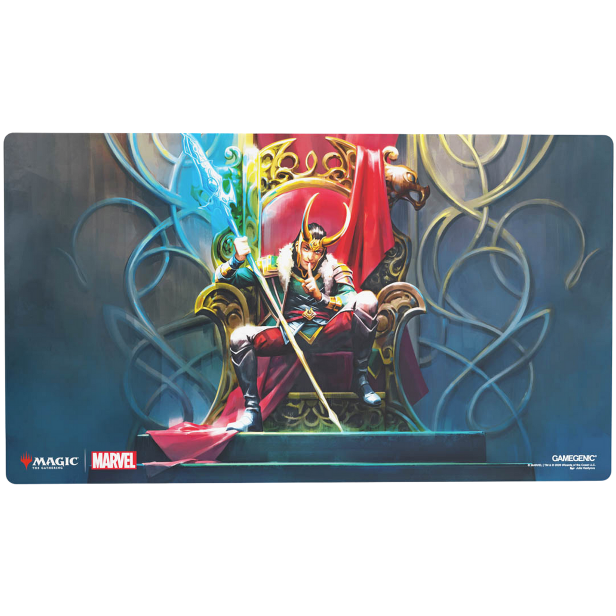 Magic: The Gathering | Marvel Super Heroes Shiny Playmat - Loki